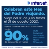 En Interjet hasta 90% de descuento en vuelos internacionales seleccionados