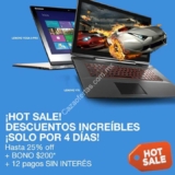 Hot Sale Lenovo con 25% de descuento + bono de $200 + 12 MSI hasta el 01 de junio