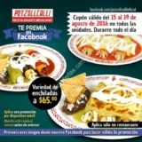 Cupón de la semana Potzollcalli: Enchiladas a $65