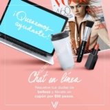 En Vorana cupón de $50 de regalo si solicitas asesoría de belleza por el chat