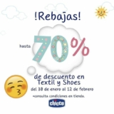 Rebajas Chicco: Hasta 70% de descuento en textil y shoes