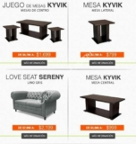 Remate de inventario de Ingenia Muebles: muebles desde $439 solo hoy 1 de septiembre