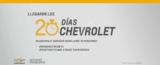 Promoción 20 Días Chevrolet marzo 2017: meses sin intereses, bonos, seguro gratis y más