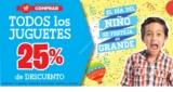 25% de descuento en juguetes y 20% de descuento en dulces en la tienda en línea de HEB sólo hoy 27 de abril