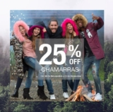 25% de descuento en todas las chamarras en Quarry Jeans