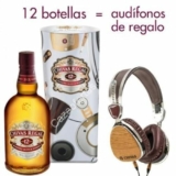 Compra 12 botellas de Chivas Regal y llévate de regalo unos audífonos de $5,000 pesos