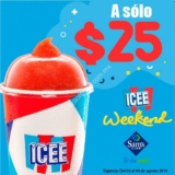 Ice Weekend en Sam’s Club: Icee por tan solo $25 del 02 al 04 de Agosto 2019