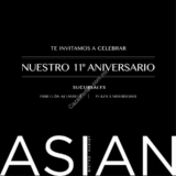 Plato fuerte y bebida GRATIS por persona en restaurantes Asian Bistro por 11 Aniversario