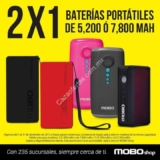 En Mobo 2×1 en baterías portátiles durante diciembre