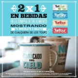 2×1 en bebidas en Cielito Querido Café si presentas tu boleto de Turibus