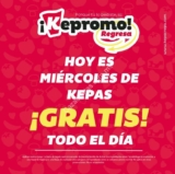Regresa la Kepromo: 2×1 en crepas todos los miércoles en Kepacrepa