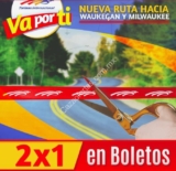 2×1 en boletos de autobús México-Milwaukee en autobuses Turimex Senda