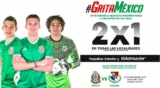 2×1 en boletos para el partido México-Panamá en el Estadio Azteca