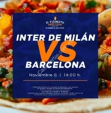 2×1 en cerveza en taquerías el Tizoncito durante los partidos de la Champions League