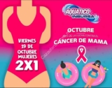 2×1 en entradas a Aquático Inbursa para todas las mujeres hoy viernes 19 de octubre