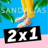 2×1 en sandalias para damas en Ösom sólo hoy