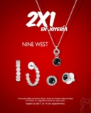 2×1 en joyería Nine West en Sanborns