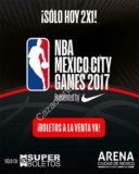 En Superboletos 2×1 en boletos para los juegos de NBA en México solo hoy