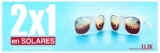 2×1 en lentes de sol en Opticas Lux