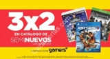 3×2 en videojuegos seminuevos en Gamers