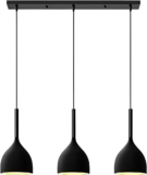 Lámpara colgante de techo con 3 luces baja a un excelente precio