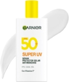 Sérum facial protector solar anti-manchas Garnier Super UV baja a un gran precio