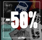 50% de descuento en toda la tienda en línea de Goliath Clothing