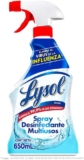 Spray desinfectante multiusos Lysol en su precio más bajo