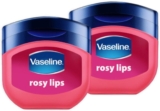 2 pack bálsamo hidratante para labios mini tarro Vaseline Rosy Lips baja a su menor precio