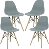 Juego de 4 sillas ergonómicas tipo Eames bajan a un excelente precio