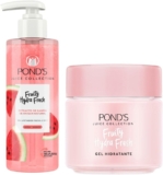 Combo Ponds Juice Collection Fruity Hydra Fresh Sandía con gel limpiador facial y gel hidratante baja a un excelente precio