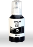 Botella de tinta Epson Ecofit Ecotank color negro T504 baja a su menor precio