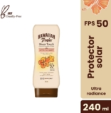Protector solar Hawaiian Tropic Sheer Radiance baja de precio