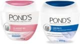 Combo Ponds con 1 crema S de 400 gr + 1 crema Clarant B3 de 400 gr en su precio más bajo