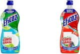 Combo lavatrastes líquido Eficaz con Limón Corta Grasa 750 ml + Frutos Rojos Corta Grasa 750 ml bajan a un gran precio
