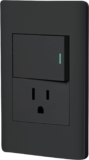 Placa eléctrica con 1 interruptor y 1 enchufe baja de precio