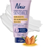 Crema depiladora para pieles sensibles Nair con aceite de almendras en su precio más bajo