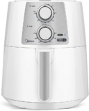 Freidora de aire Midea de acero inoxidable con tecnología 3D Rapid Air en su precio más bajo
