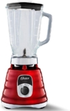 Licuadora clásica Oster cromada en color rojo baja a su menor precio