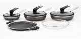 Batería de cocina FlavorStone Samurai 360 con 8 piezas baja a su menor precio