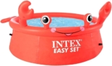 Piscina inflable para niños Intex con diseño de cangrejo baja a un gran precio