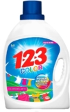 Detergente líquido 1-2-3 Maxi Poder Color de 4.65 L baja a un gran precio