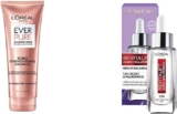 Combo Loréal Paris con shampoo Ever Pure Bond para alaciado + sérum antiarrugas Revitalift ácido hialurónico