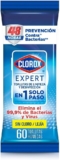 Toallitas húmedas desinfectantes Clorox Expert con 60 piezas baja a un gran precio