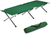 Catre plegable de aluminio para campismo baja a su menor precio