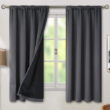 Juego de cortinas blackout con aislante térmico bajan a un gran precio