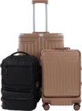 Set de maletas de viaje con mochila bajan a su menor precio