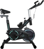 Bicicleta estática de spinning con monitor electrónico baja a un excelente precio
