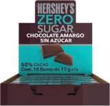 10 pack chocolates Hersheys Zero Sugar 50% cacao baja a su menor precio