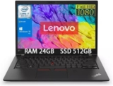 Laptop Lenovo ThinkPad T480 con procesador Core i7, 24 GB de RAM y 512 GB de SSD reacondicionada baja a un gran precio